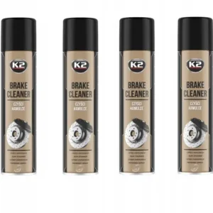 Ostatnia szansa K2 ZMYWACZ DO HAMULCÓW BRAKE CLEANER ODTŁUSZCZACZ SPRAY 600ML x 4 szt