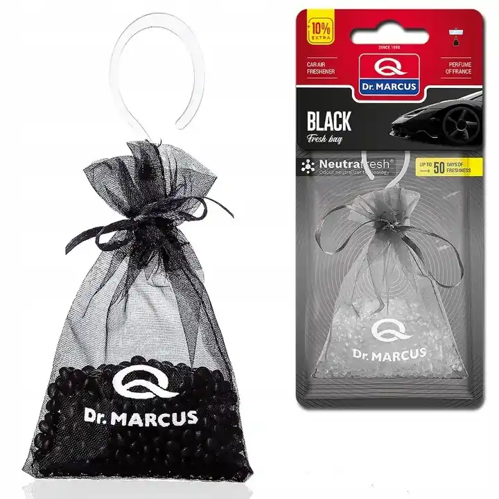 Zapach do auta SZAFY łazienki FRESH BAG Black ZESTAW 8 sztuk + GRATIS Najlepsza cena
