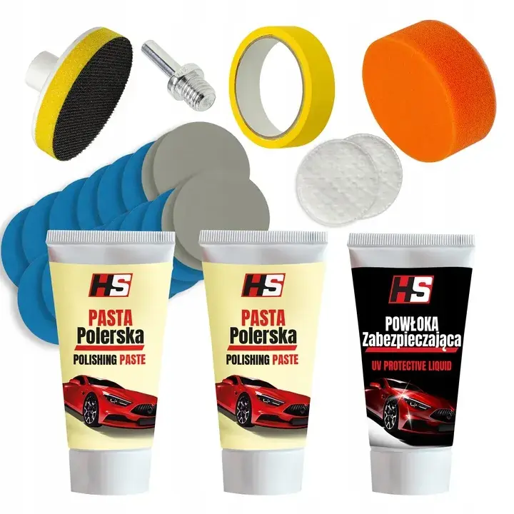 ZESTAW DO REGENERACJI POLEROWANIA LAMP ODNOWY REFLEKTORÓW SAMOCHODOWYCH Zamów teraz