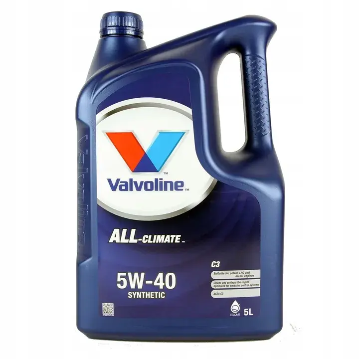 Zwrot pieniędzy VALVOLINE ALL CLIMATE 5W40 C3 5L