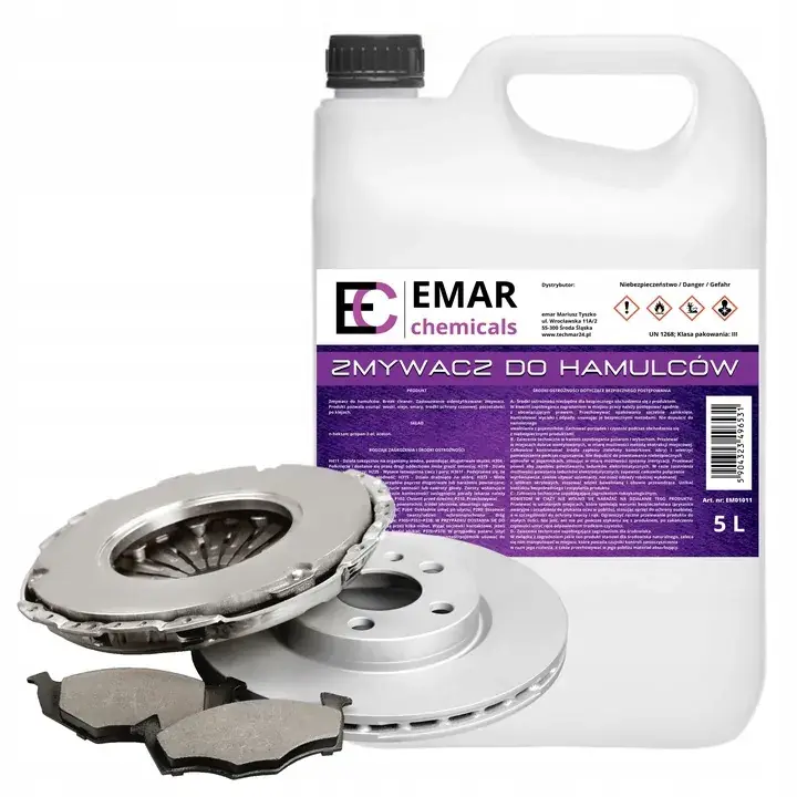 Zmywacz do hamulców 5l BRAKE CLEANER PROFESJONALNY odtłuszczacz Promocja