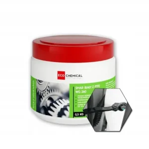 Oferta limitowana SMAR BIAŁY DO ZAWIASÓW UNIWERSALNY LITOWY Z TEFLONEM PTFE 0,5kg ECOCHEMICAL