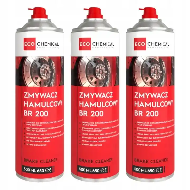 Szybka dostawa ZMYWACZ HAMULCOWY ECOCHEMICAL BR 200 BR200 3x 500ml