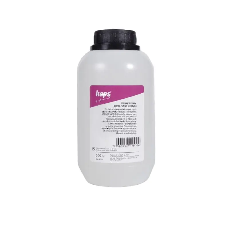 Szybka dostawa Żel czyszczący zamsz nubuk tekstylia 500ml Kaps