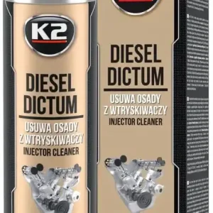 K2 DIESEL DICTUM - DO CZYSZCZENIA WTRYSKÓW USUWA OSADY Z WTRYSKIWACZY 500ML Niska cena