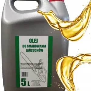 Olej SMAROWANIA łańcucha PROWADNIC PIŁY 5L pilarz PILARKI KONSERWACJI Tylko dziś