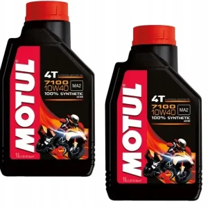 OLEJ SILNIKOWY SYNTETYCZNY MOTUL 10W-40 4T 7100 ESTER 1L Bezpieczna płatność