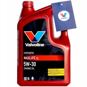 Oferta limitowana VALVOLINE MaxLife C3 5W30 5L BMW LL-04 Dexos2 API SN/CF DPF NOWY ŚWIEŹY