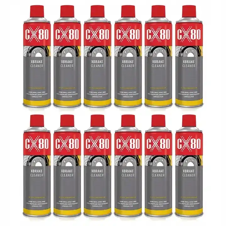 12× Preparat do czyszczenia hamulców CX-80 48278 600 ml Wysoka jakość