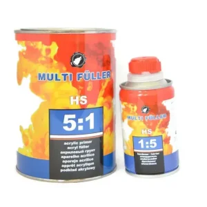 Podkład akrylowy HS Troton Multi Fuller 5:1 czarny 0.8 + 0.16 litra Oryginalny