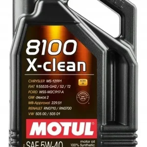 Motul 8100 X-clean 5W40 5L Tylko dziś