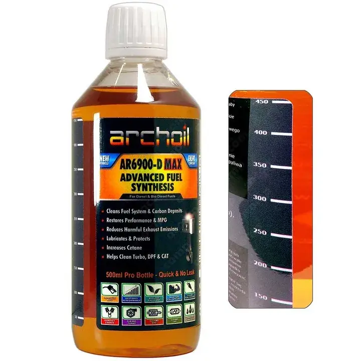 Archoil AR6900-D MAX Diesel, smaruje, czyści wtryski DPF KAT VTG, Cetane +4 Nowość