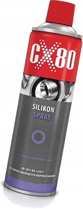 Zwrot pieniędzy Smar SILIKONOWY CX80 Spożywczy atest NSF 500ml