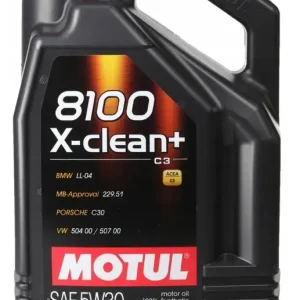 Niska cena MOTUL 8100 X-CLEAN+ PLUS 5W30 C3 504/507 5L