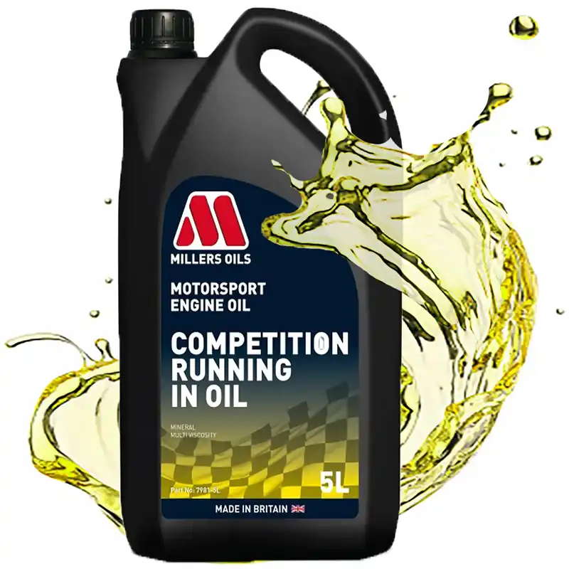 Oferta limitowana OLEJ DO DOCIERANIA SILNIKA MILLERS COMPETITION RUNNING IN OIL CRO 5L