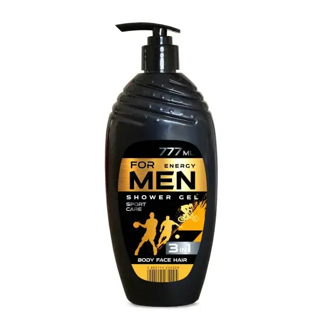 Promocja Żel Pod Prysznic Do Ciała Włosów Twarzy For Men 3-w-1 Energy 777 ml