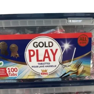 Najlepsza cena Tabletki Do Zmywarki King Gold Play 100 Tabletek All In One