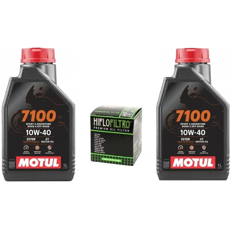 7100 10w40 2l, Hiflo Hf141 4t Ma2 Yzf Wrf Premium