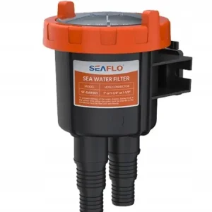 FILTR WODY MORSKIEJ CHŁODZĄCEJ NA WĄŻ 12,7-16-19 mm SEAFLO SF-SWF004 Premium