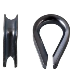 Autentyczny KAUSZA DO LIN 5 mm OCYNKOWANA 2 szt.