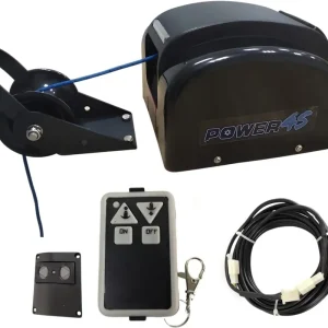 Wciągarka linowa 12 V z liną kotwiczną 31 m do kotwy do 21 kg – wyciągarka Nowość