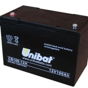 Akumulator AGM 100Ah Unibat Popularny