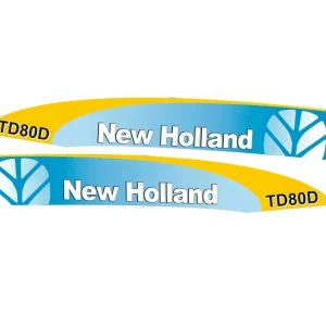 Zwrot pieniędzy Naklejki oklejenie naklejka - NEW HOLLAND TD80D