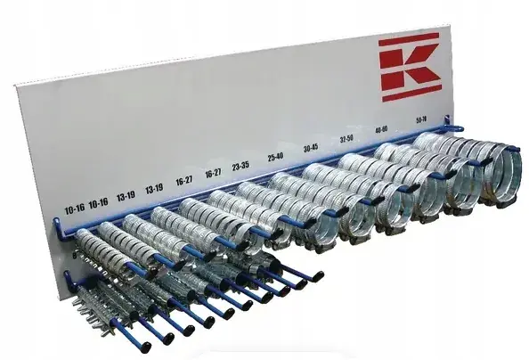 ZESTAW OPASEK ŚLIMAKOWYCH Z WIESZAKIEM 220 SZTUK Najlepsza cena