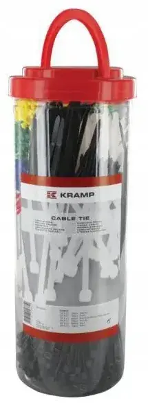 ZESTAW OPASEK KABLOWYCH ZACISKOWYCH TRYTKI 1000SZT Wyprzedaż