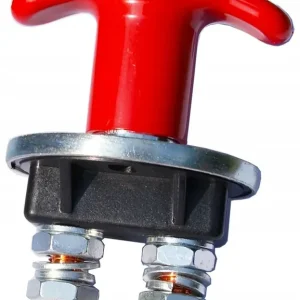 Wyłącznik prądu masy 12/24V Odłącznik akumulatora Koparka Widlak Wózek Rabat