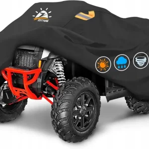 2 x POKROWIEC NA QUADA ATV Kawasaki Honda Polaris Yamaha DUŻY WODOODPORNY X Zamów teraz