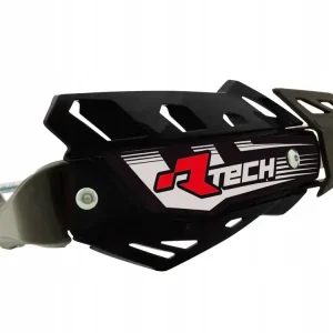Oferta limitowana Racetech (Rtech) Osłony Rąk (Handbary) Flx Atv/Quad Kolor Czarny (Z 3 Rodza