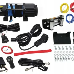 Bezpieczna płatność BRONCO WYCIĄGARKA 5000LBS (2268KG) LINA SYNTETYCZNA 5.5MM X 15.2M, PILOT