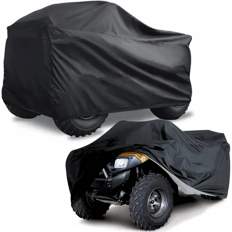 Premium POKROWIEC NA QUADA QUAD OCHRONNA PLANDEKA OSŁONA WODOODPORNY CZARNY XXXL