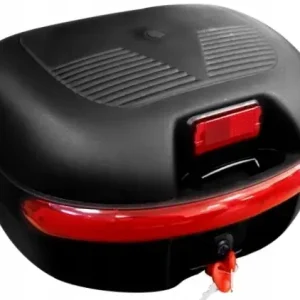 Oryginalny KUFER MOTOCYKLOWY UNIWERSALNY ! Z OPARCIEM ! 30 L SKUTER MOTOROWER MOTOCYKL