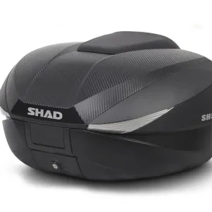 Wyprzedaż Kufer motocyklowy SHAD SH58X 58 L Carbon Powiększany na dwa kaski
