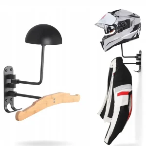 Wieszak na Kask Motocyklowy Ścienny Obrotowy 180° Z Haczykami Uchwyt ZM20 Oferta