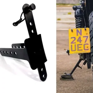 Autentyczny Boczne mocowanie tablicy rejestracyjnej uchwyt LED