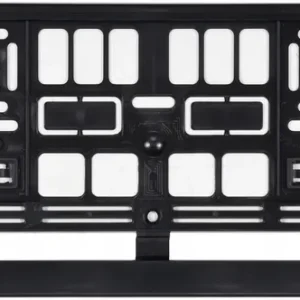 Ramka pod tablicę rejestracyjną czarna Wysoka jakość