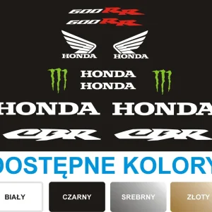 HONDA CBR 600RR naklejki na motocykl YESS Naklejki Tylko dziś