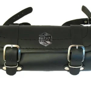 Oryginalny SKÓRZANY PIÓRNIK MOTOCYKLOWY BEZ ĆWIEKÓW SUZUKI CRUISER- 30CM