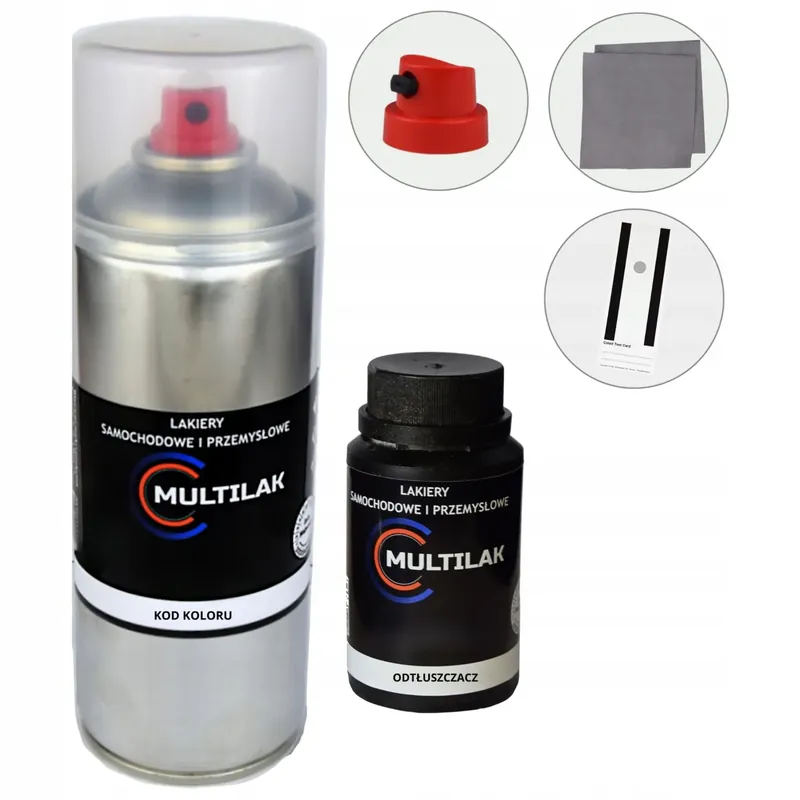 Oferta ZESTAW NAPRAWCZY LAKIER SAMOCHODOWY SPRAY ŚCIERECZKI Volkswagen LD7V