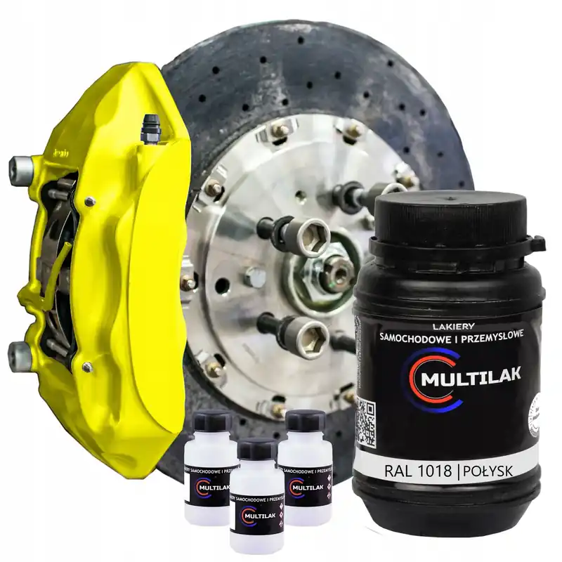 Tani Lakier do zacisków hamulcowych RAL 1018 połysk