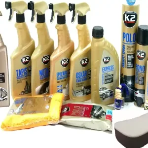 Nowość DUŻY ZESTAW DO MYCIA AUTA PREZENT NA MIKOŁAJA