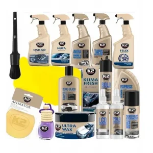 Promocja K2 MEGA ZESTAW KOSMETYKÓW DO PIELĘGNACJI SAMOCHODU