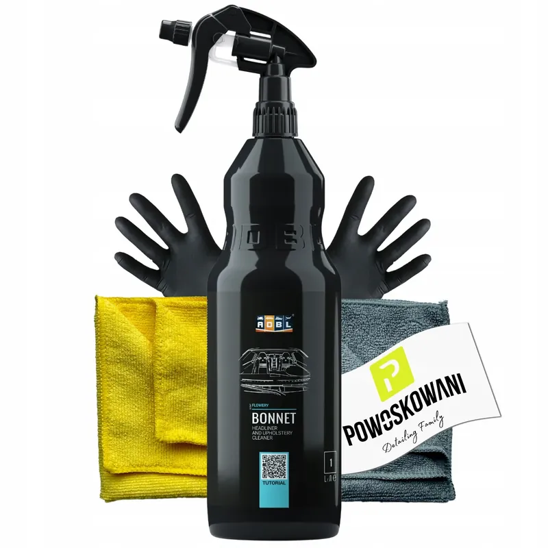 Rabat ADBL Bonnet 1L Płyn do Prania Czyszczenia Tapicerki Materiałowej Podsufitki