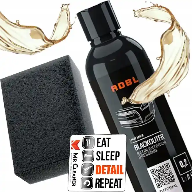 ADBL BLACKOUTER DRESSING DO PLASTIKÓW ZEWNĘTRZNYCH AUTO SAMOCHÓD 200ML Autentyczny