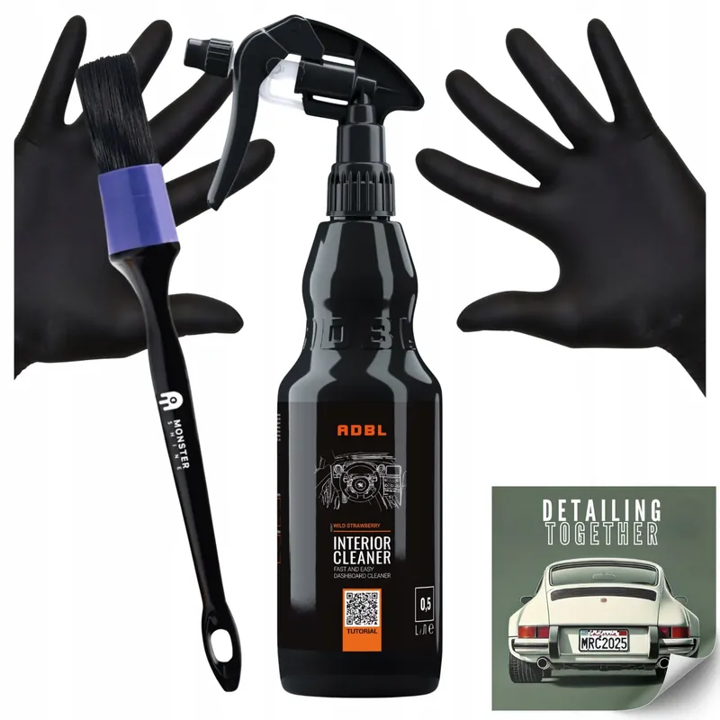 ADBL INTERIOR CLEANER Do Czyszczenia Kokpitu Plastików Wnętrza Auta 500 ml Oryginalny