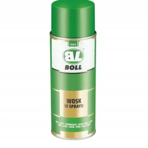 Wysoka jakość BOLL WOSK W SPRAYU NABŁYSZCZAJĄCY 400ML