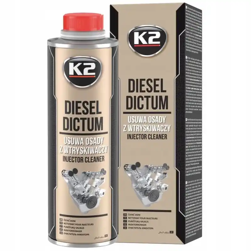K2 DIESEL DICTUM OCZYSZCZACZ WTRYSKIWACZY 500ML Tylko dziś